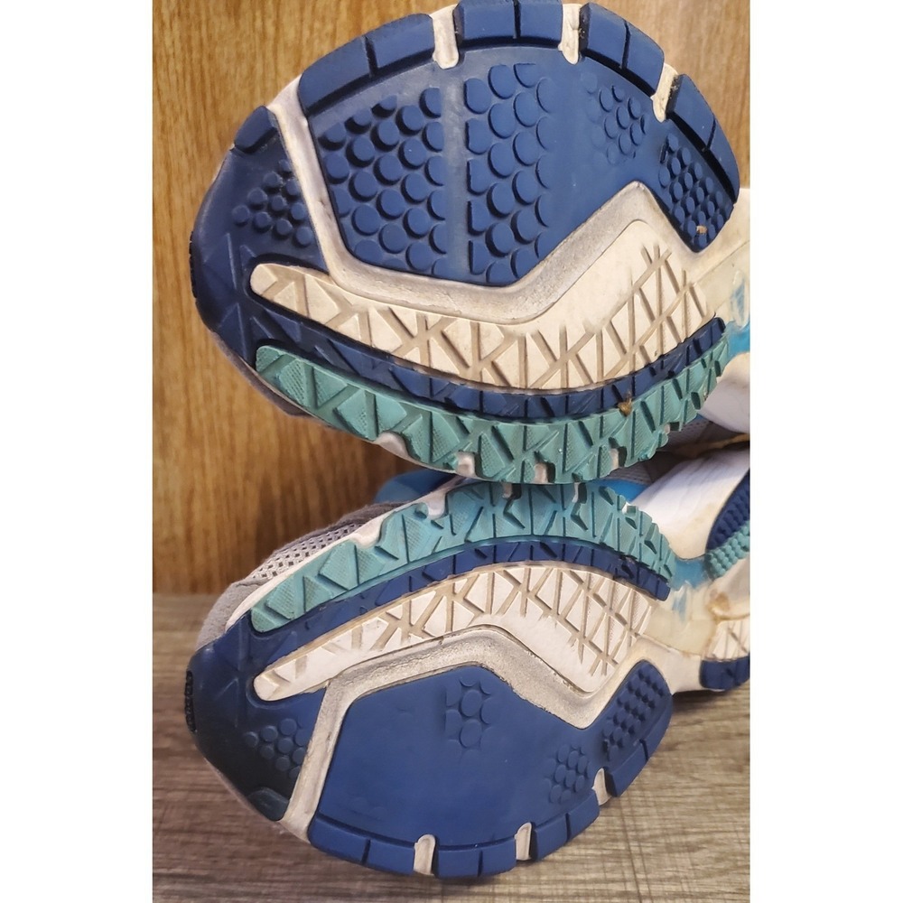 Adidas‎ Marathon 10 Sneaker Shoes Women's Size 8 Gray Blue - Picture 8 of 12